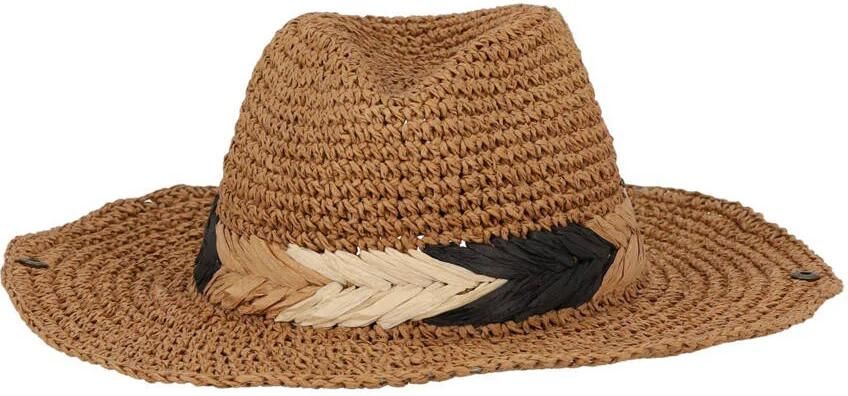 Sarlini raffia cowboyhoed naturel