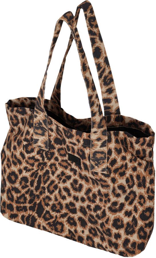 Sarlini shopper met panterprint bruin - Foto 3