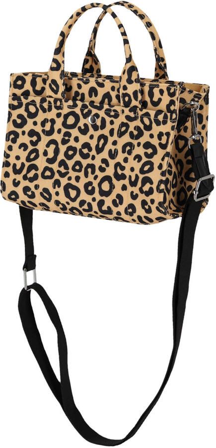 Sarlini shopper met panterprint zand - Foto 3