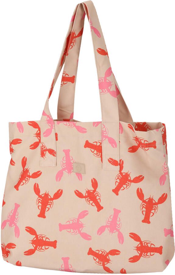 Sarlini shopper met print multi