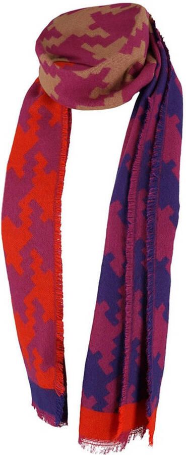 Sarlini sjaal met print multi
