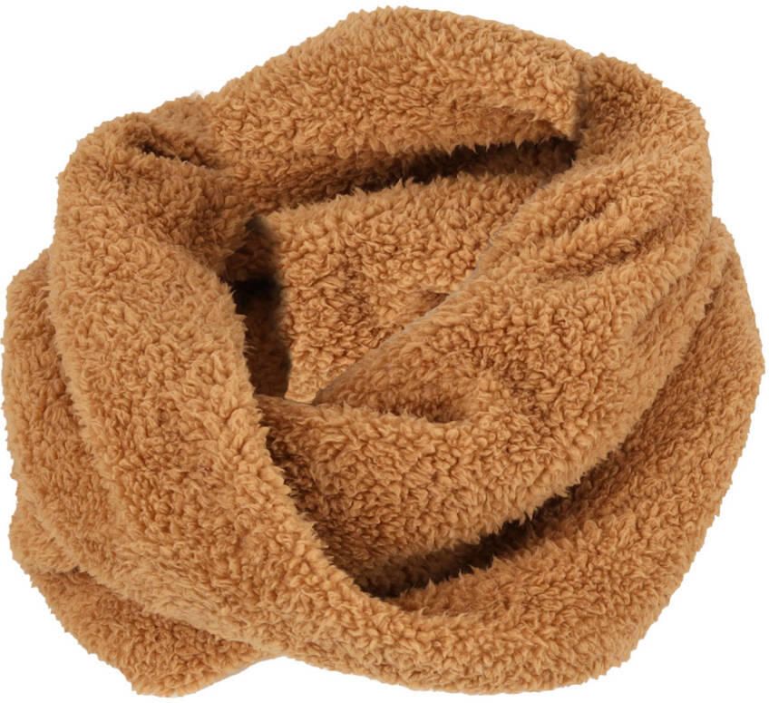 Sarlini teddy colsjaal camel