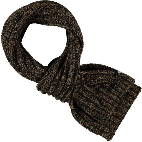 Sarlini sjaal bruin gemeleerd