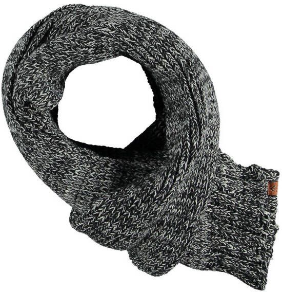 Sarlini sjaal zwart gemeleerd