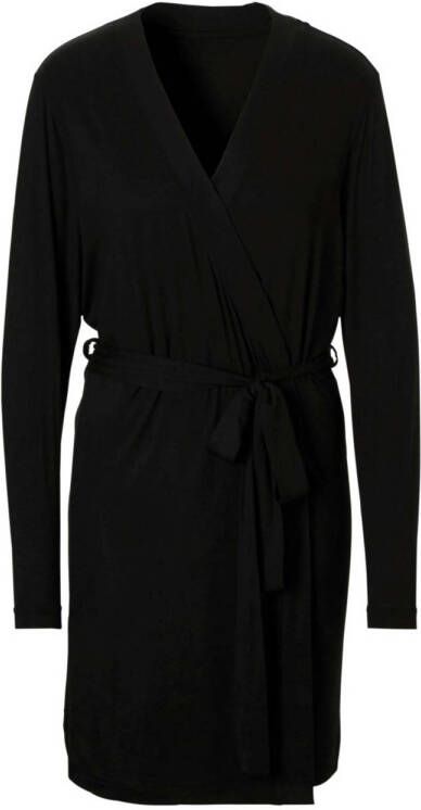 Sassa Mode badjas met viscose zwart