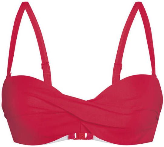 Sassa Mode voorgevormde beugel bikinitop rood