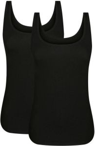 Sassa Mode hemd (set van 2) zwart