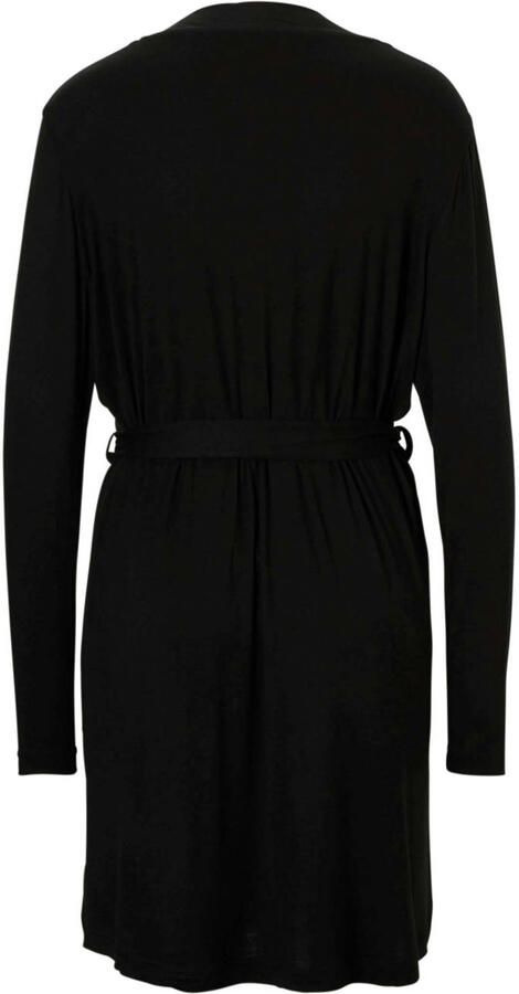 Sassa Mode badjas met viscose zwart