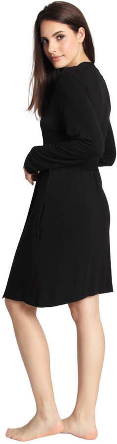 Sassa Mode badjas met viscose zwart - Foto 3