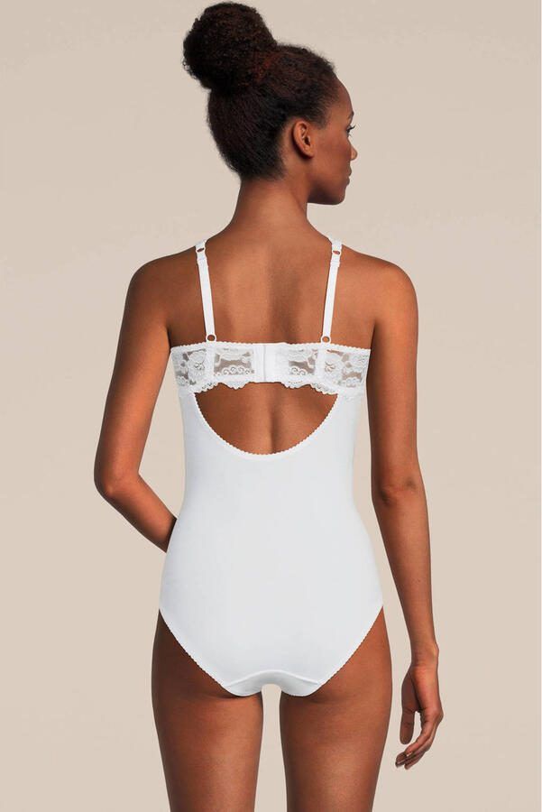 Sassa Mode corrigerende body Classic Lace wit - Foto 3