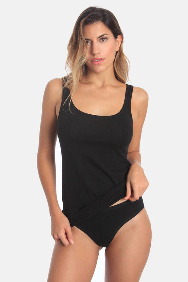 Sassa Mode hemd (set van 2) zwart