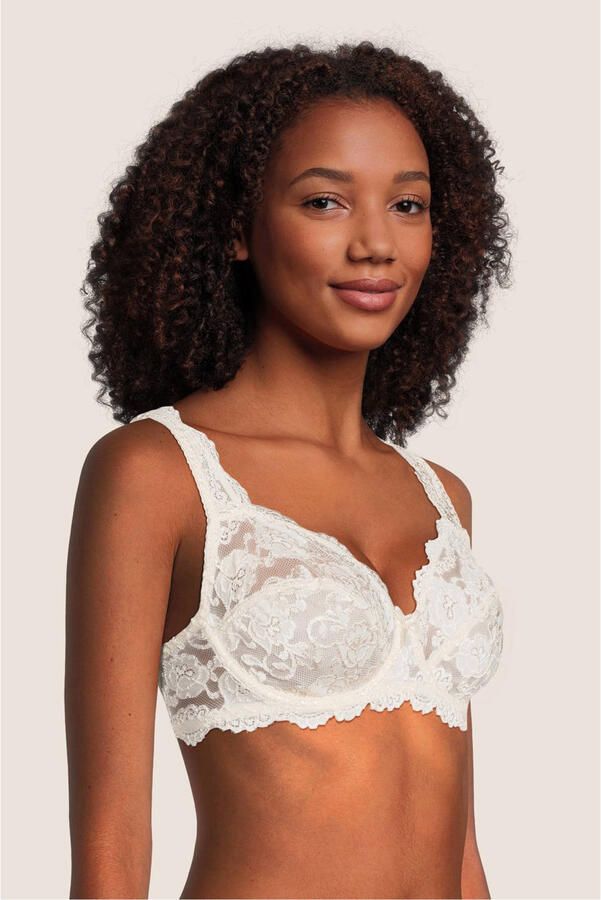 Sassa Mode niet-voorgevormde beugelbh Classic Lace ecru - Foto 3