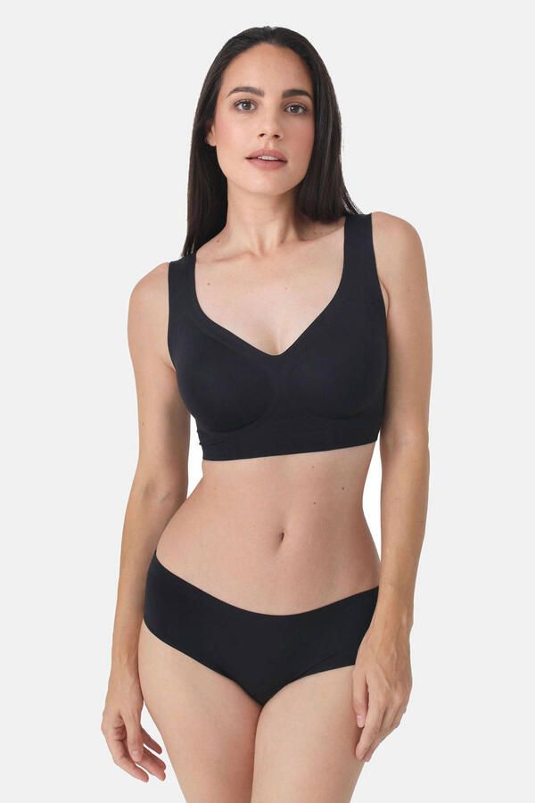 Sassa Mode seamless slip Bonded Micro zwart