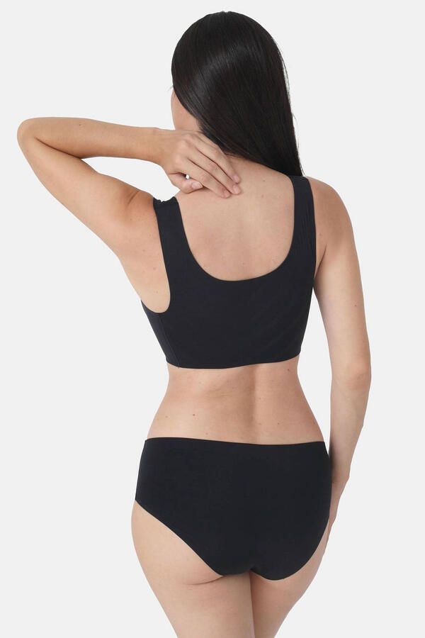 Sassa Mode seamless slip Bonded Micro zwart - Foto 3