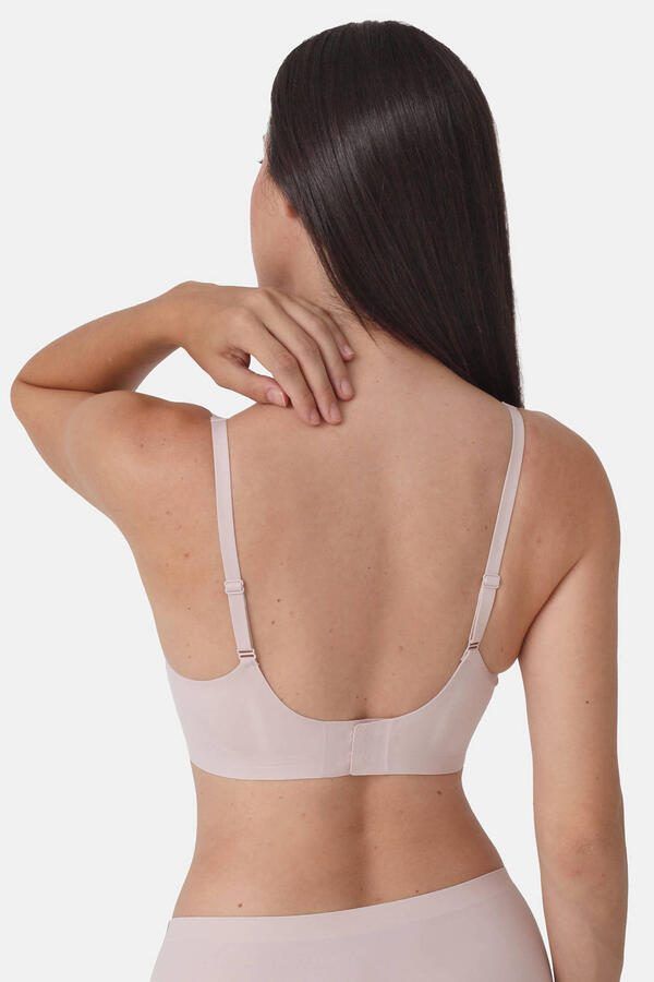 Sassa Mode seamless voorgevormde bh zonder beugel Bonded Micro lichtbeige - Foto 2