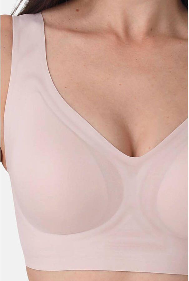 Sassa Mode seamless voorgevormde bralette Bonded Micro lichtbeige - Foto 2