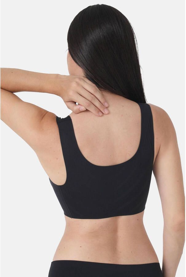 Sassa Mode seamless voorgevormde bralette Bonded Micro zwart - Foto 2