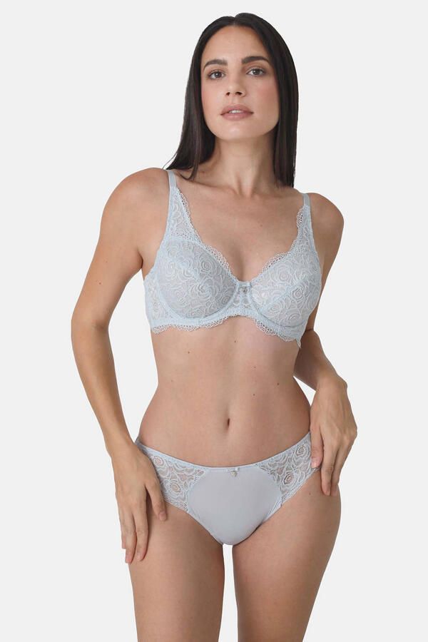 Sassa Mode slip Beautiful Rose lichtblauw