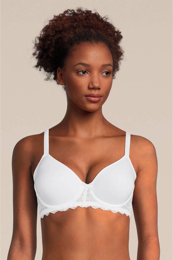 Sassa Mode voorgevormde beugelbh Fancy Lace wit - Foto 2