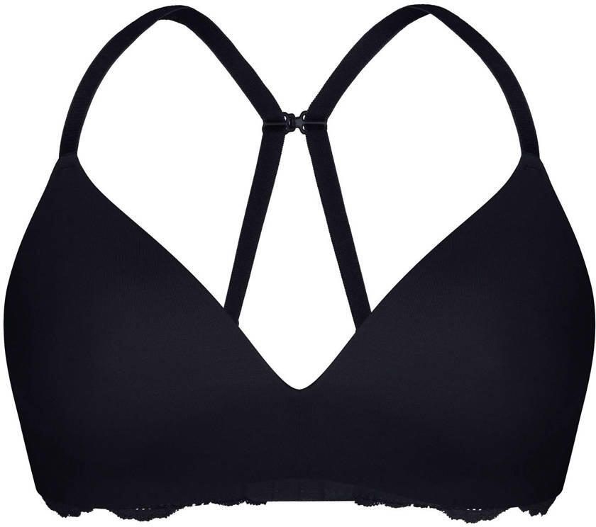 Sassa Mode voorgevormde bh zonder beugel Classic Lace zwart - Foto 2