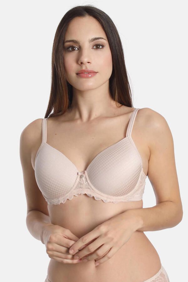 Sassa Mode voorgevormde T-shirt-bh met beugel Beautiful Classic lichtroze