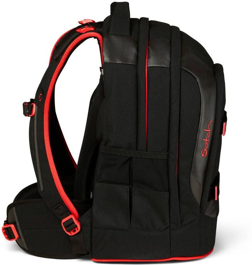 Satch Schoolrugzakken met Sat-Sin combinatie Black Unisex