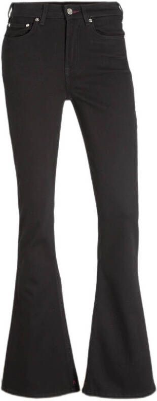 Scotch & Soda Zwarte Flared Jeans The Charm Flared Jeans Stay Black