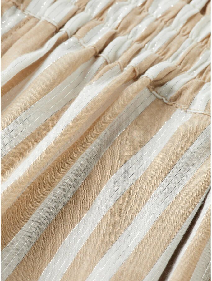 Scotch & Soda Relaxed fit korte broek met smokdetails