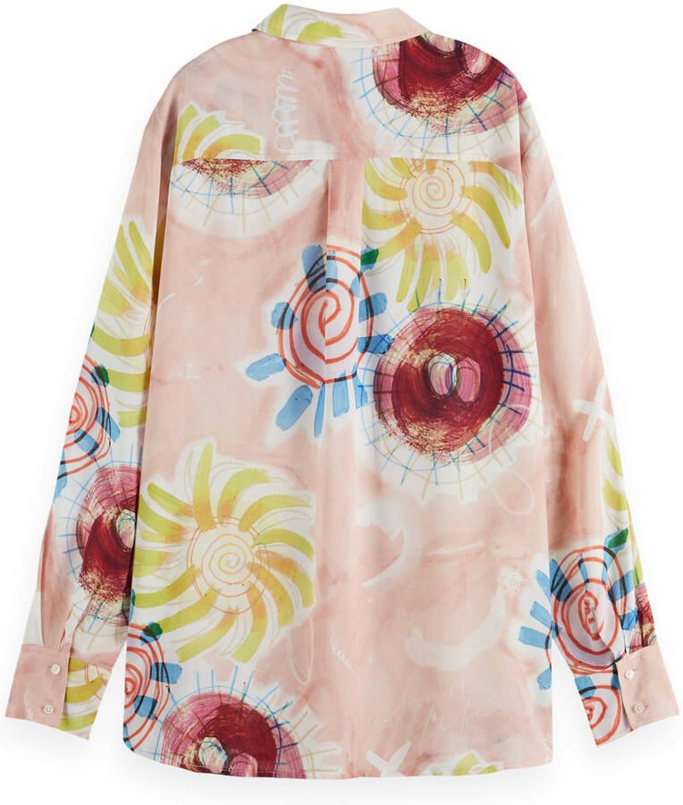 Scotch & Soda Gedrukt losvallend overhemd Multicolor Dames - Foto 2