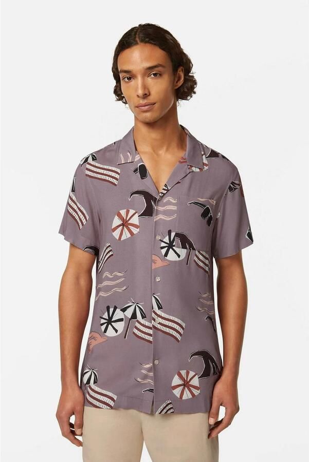 Scotch & Soda Regular fit vrijetijdsoverhemd met halflange mouwen - Foto 3