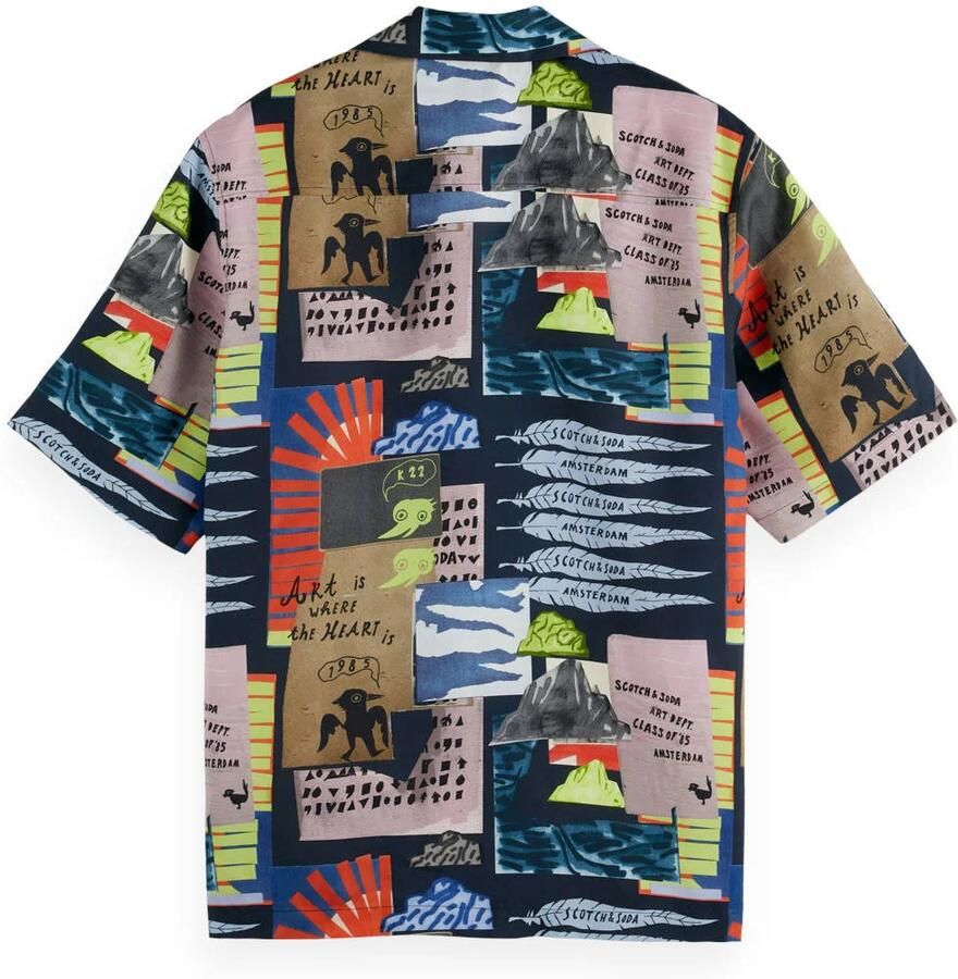 Scotch & Soda Vrijetijdsoverhemd met knoopsluiting