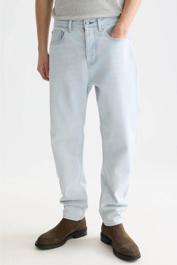 Scotch & Soda Dean loose tapered fit jeans light blue denim