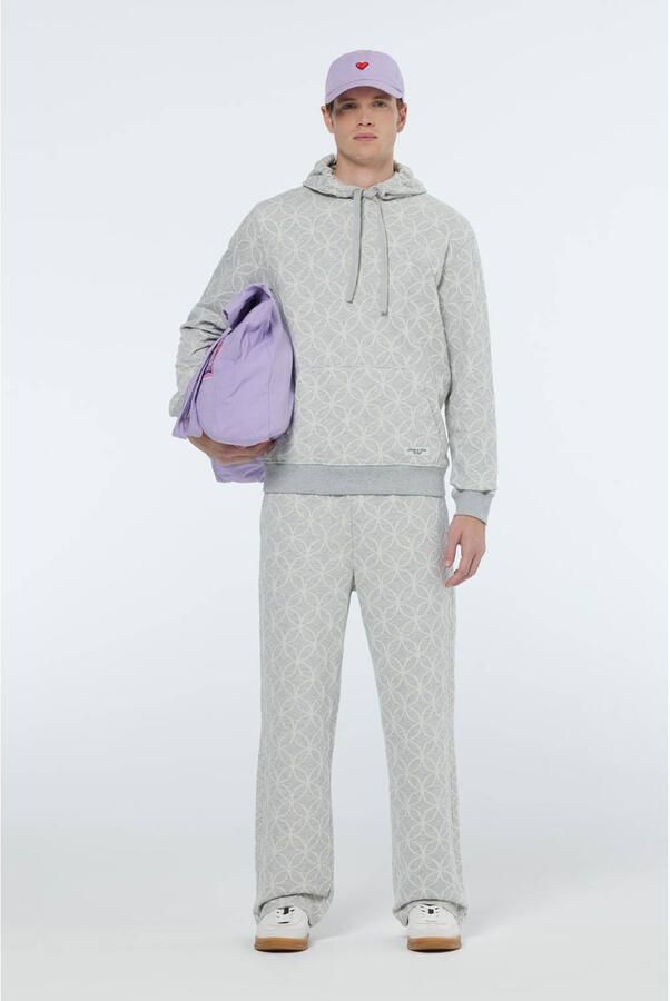 Scotch & Soda hoodie lichtgrijs