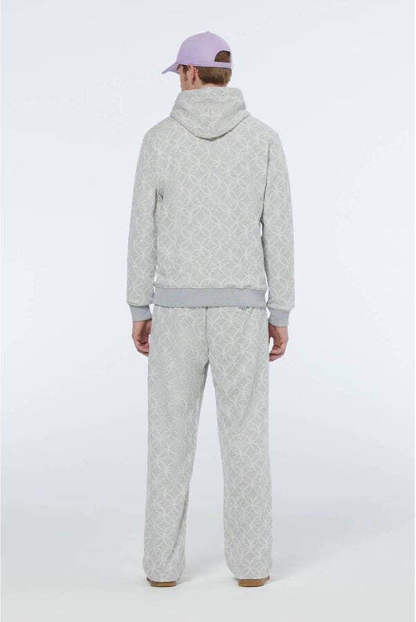 Scotch & Soda hoodie lichtgrijs - Foto 2