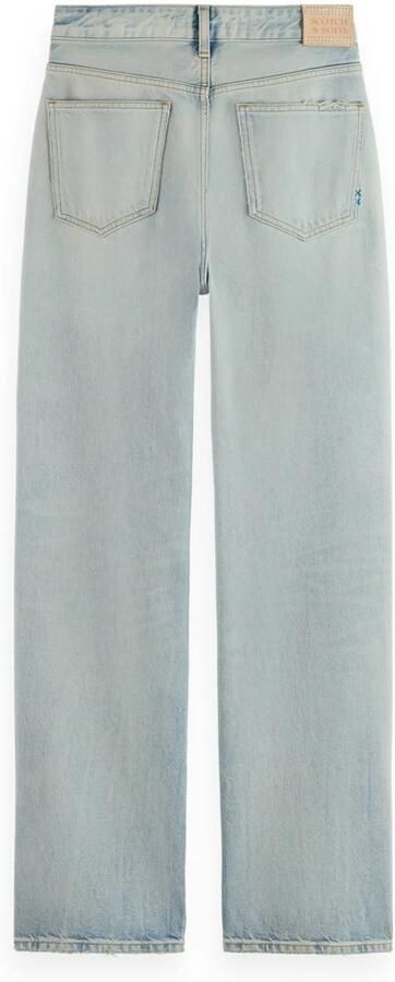 Scotch & Soda Authentieke Straight Jeans Blue Dames - Foto 2