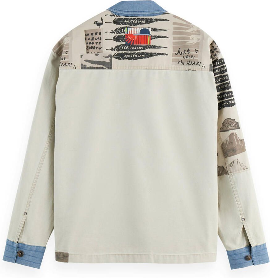 Scotch & Soda overshirt beige - Foto 2