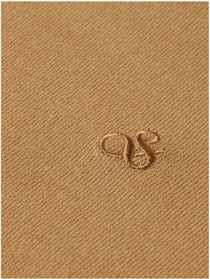 SCOTCH & SODA Heren Truien & Vesten Viscose Pullover Crewneck Camel - Foto 3