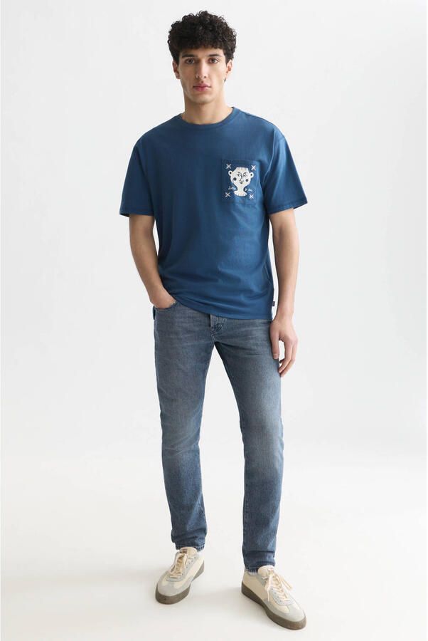 Scotch & Soda Ralston slim fit jeans blauw - Foto 3