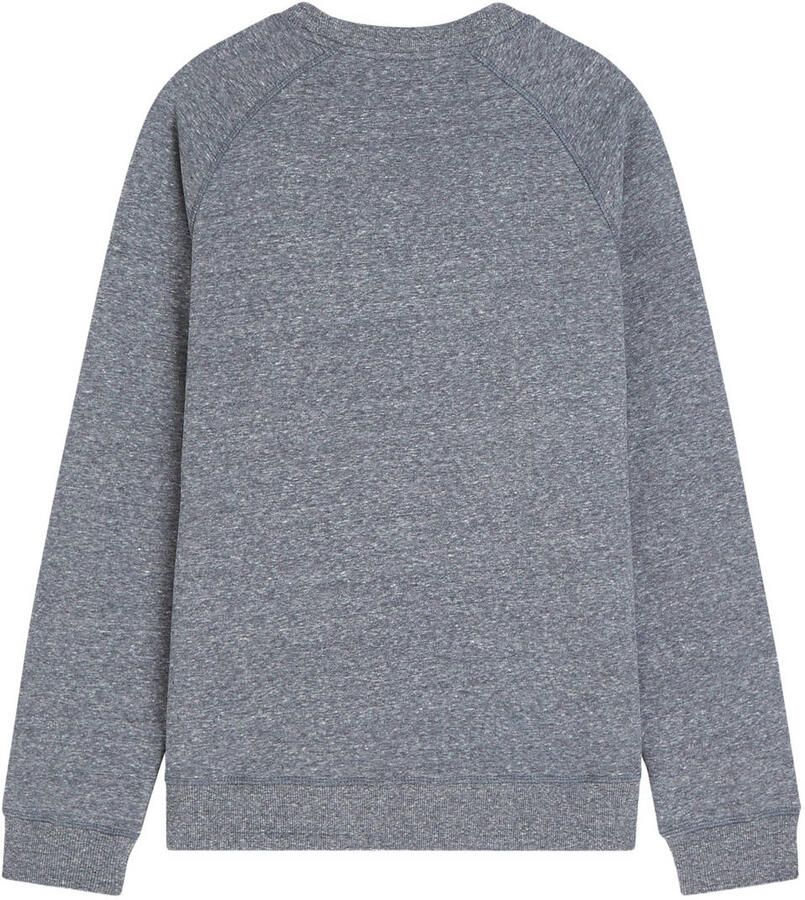 Scotch & Soda regular fit sweater met borduursels donkerblauw - Foto 2