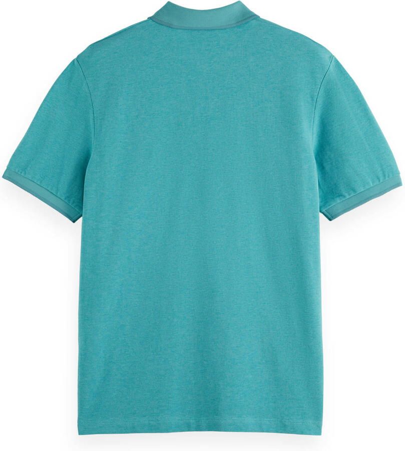 Scotch & Soda T-shirt Scotch & Soda Melange Polo Turqoise