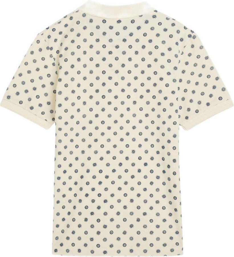 Scotch & Soda regular polo ecru