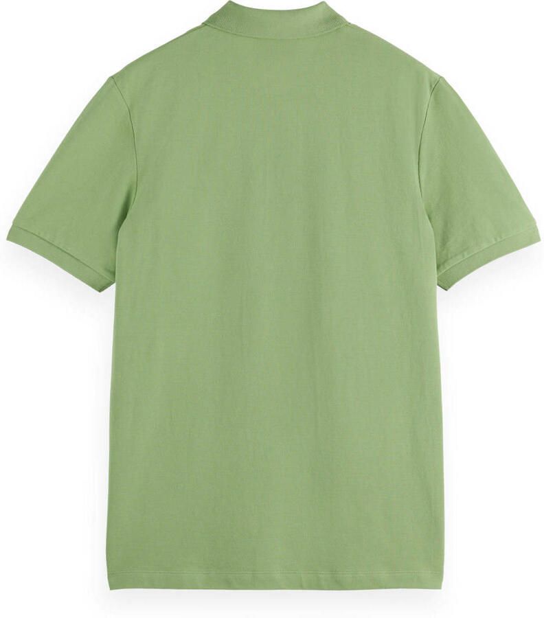 Scotch & Soda T-shirt Scotch & Soda Core Piqué Polo Groen
