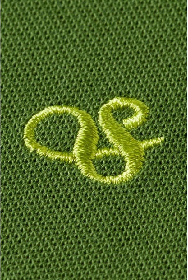 Scotch & Soda Polo Shirt Korte Mouw Scotch & Soda Core Piqué Polo Groen - Foto 2
