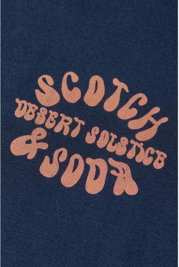 Scotch & Soda T-shirt Scotch & Soda Scotch Soda T-Shirt Backprint Navy - Foto 2