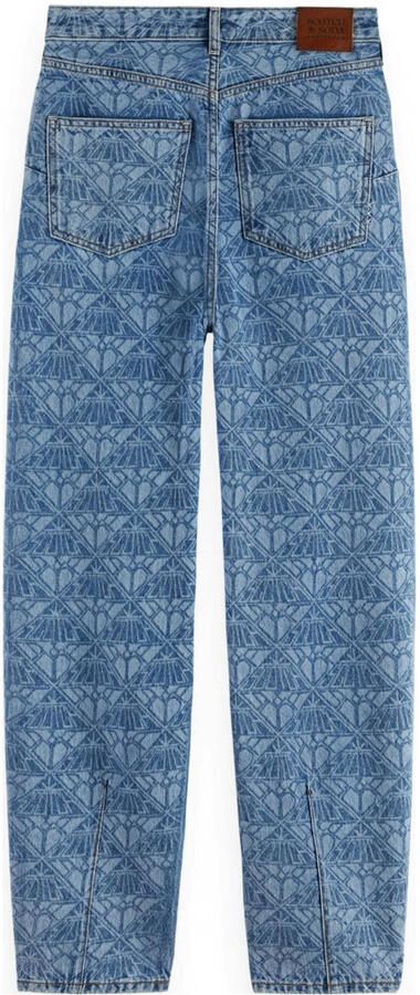 Scotch & Soda regular waist mom jeans medium blue denim - Foto 2