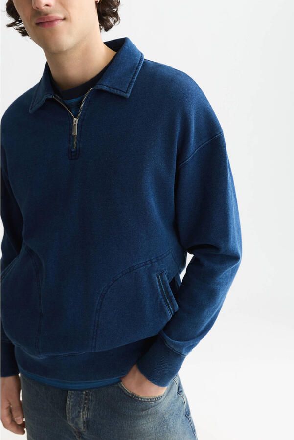 Scotch & Soda relaxed fit sweater indigo