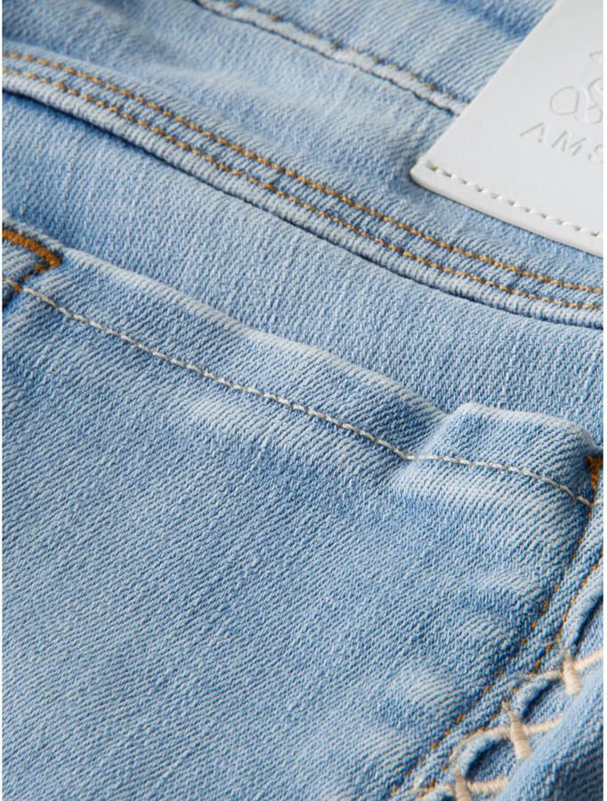 Scotch & Soda skinny jeans Milou shore blue Blauw Meisjes Stretchdenim 128 - Foto 2