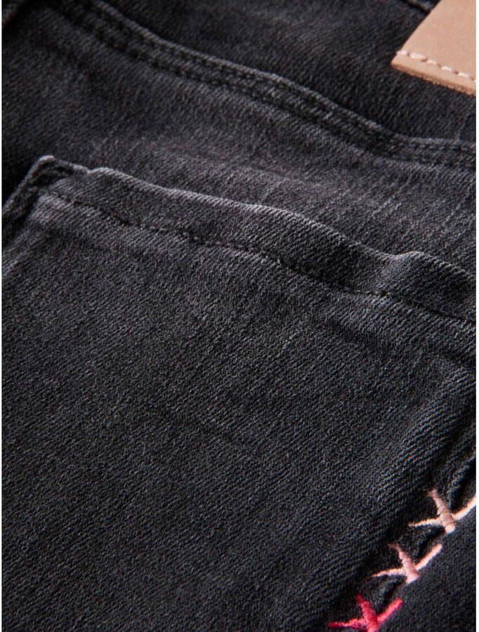 Scotch & Soda skinny jeans zwart Meisjes Stretchdenim (duurzaam) 134 - Foto 2