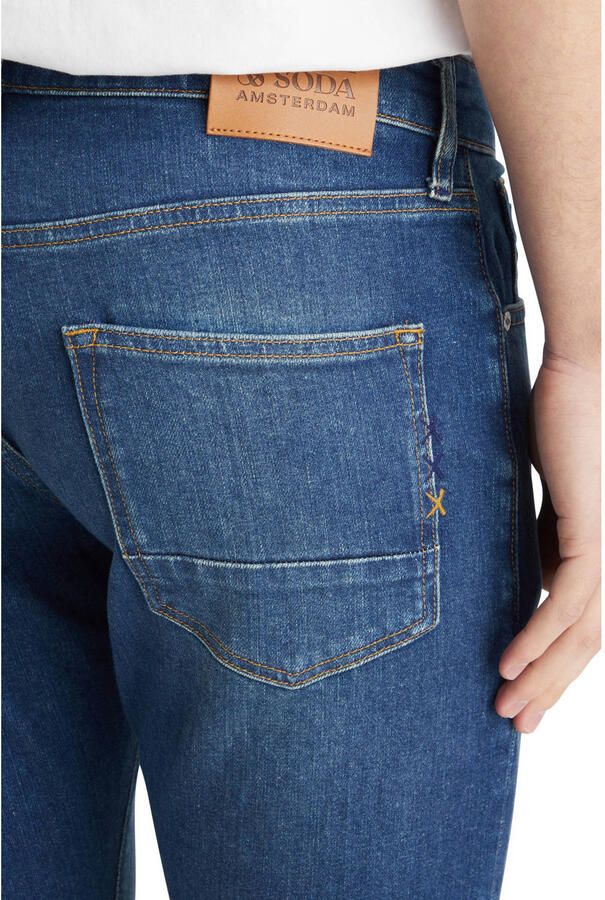 SCOTCH & SODA Heren Jeans Core Ralston Regular Slim Jeans Blauw - Foto 5