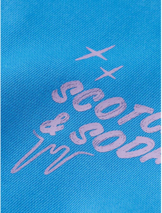 Scotch & Soda Sweater Scotch & Soda Sweater Print Blauw - Foto 2